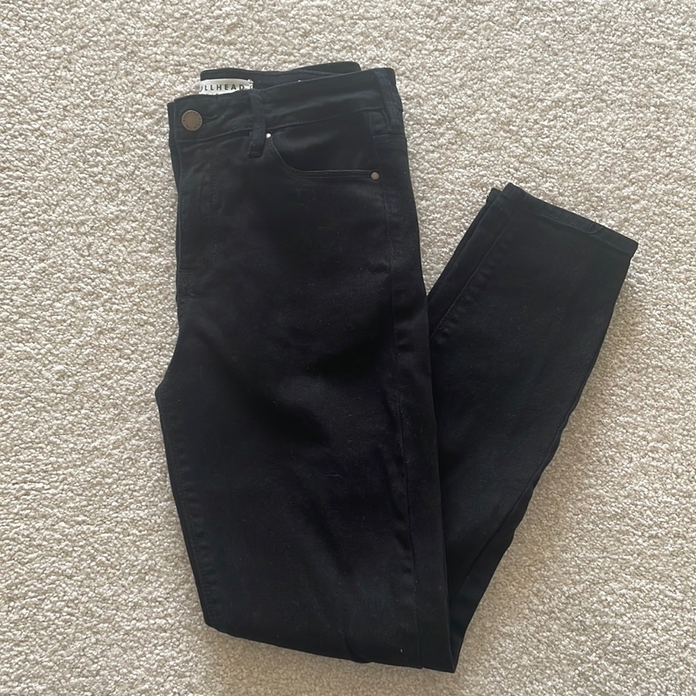 PacSun Bullhead high rise skinniest ankle jeans